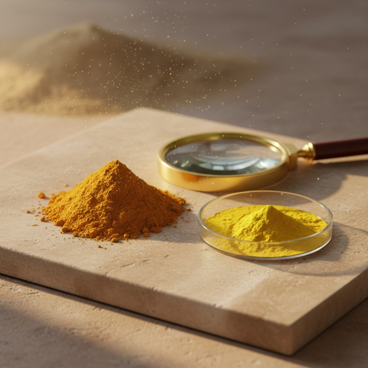 Cúrcuma adulterada